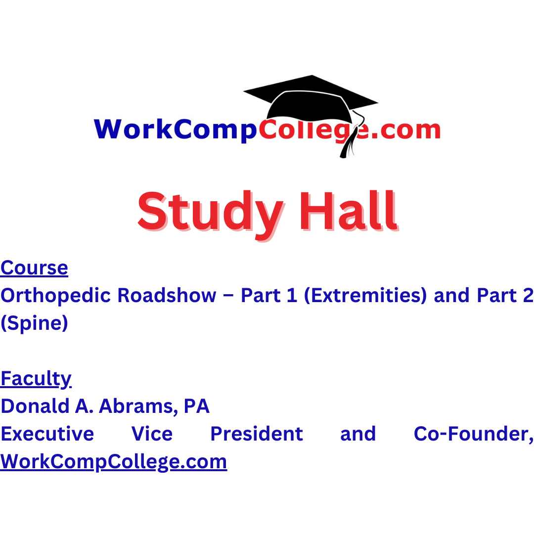 WorkCompCollege.com Study Hall