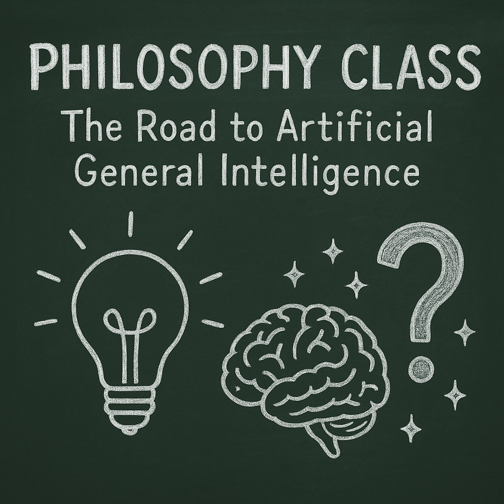 Philosophy Class: The Road to Artificial General Intelligence  