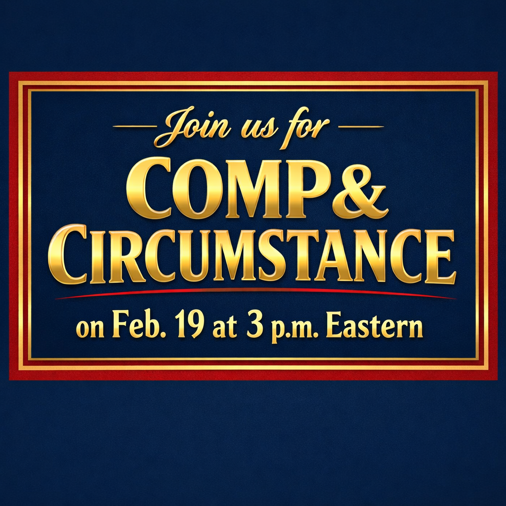 Comp & Circumstance — Feb. 19 at 3 p.m. Eastern