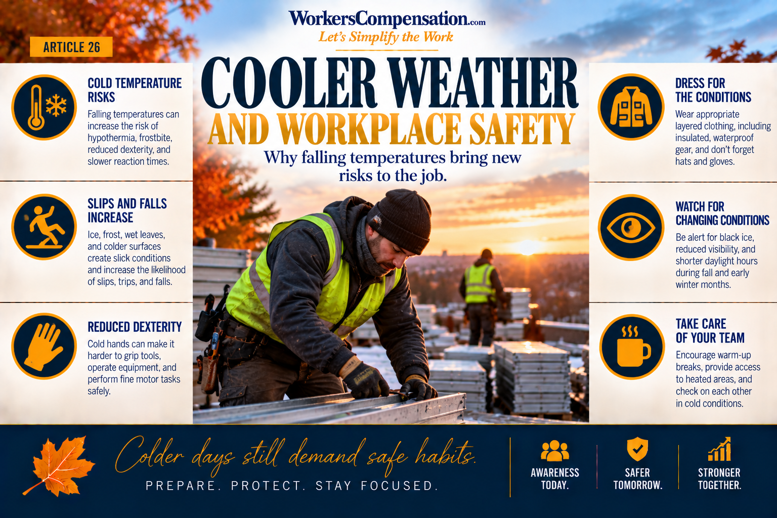 Why Cooler Weather Changes Physical Performance  