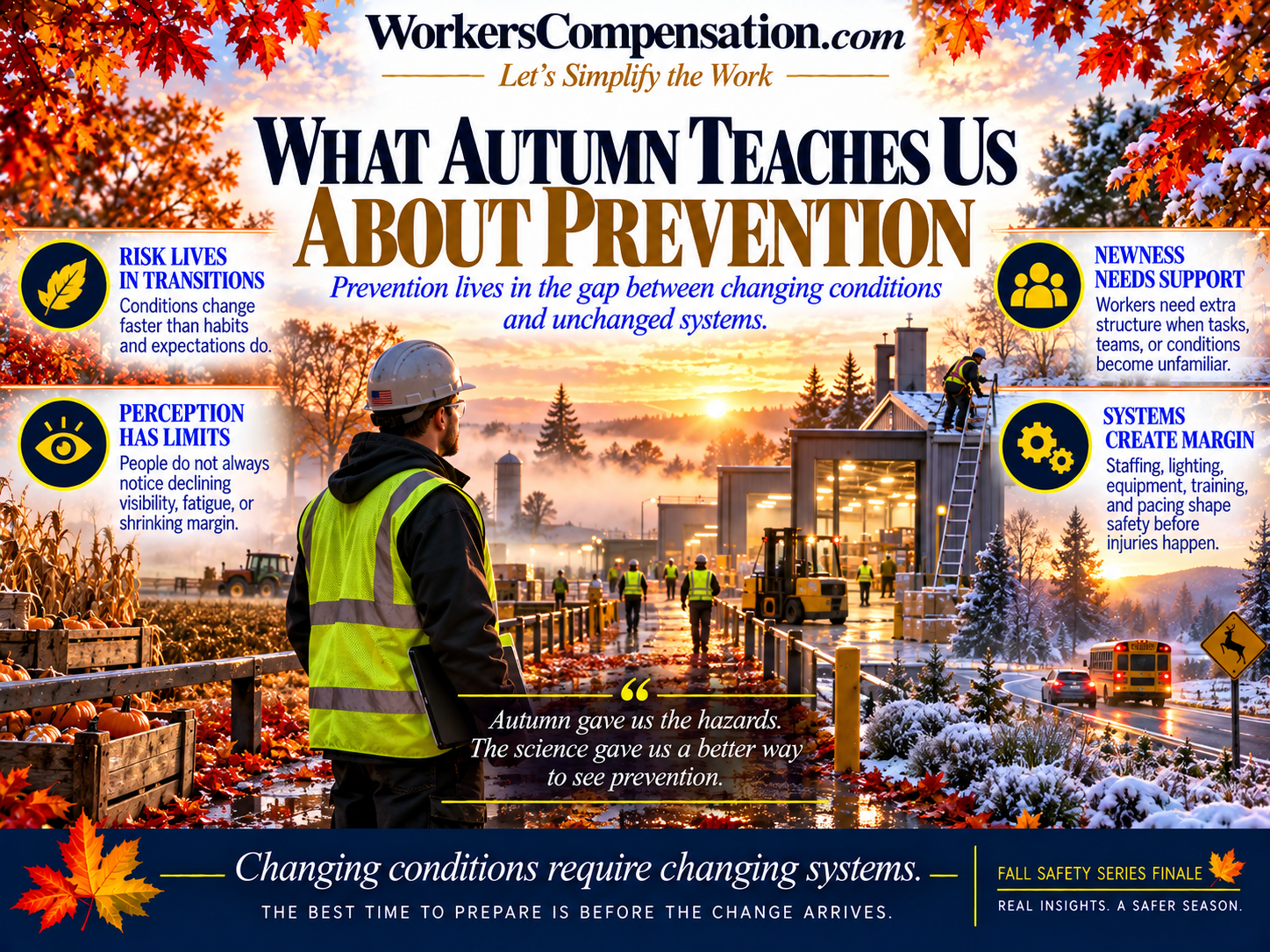 What Autumn Teaches Us About Prevention 