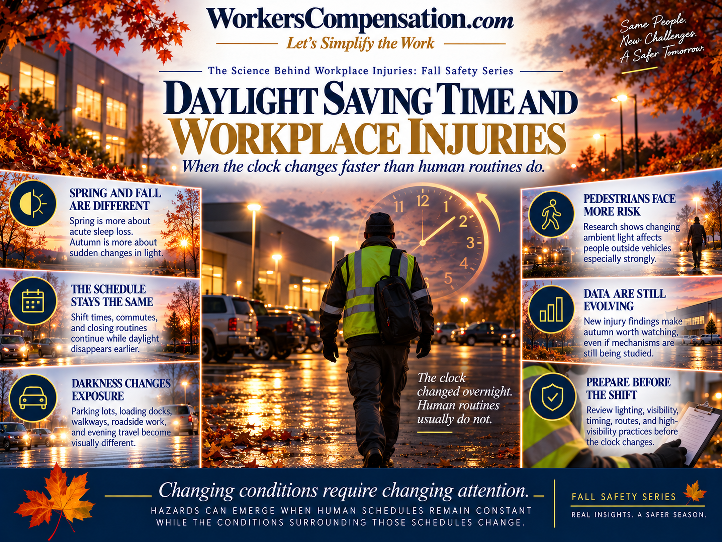 Daylight Saving Time and Workplace Injuries  